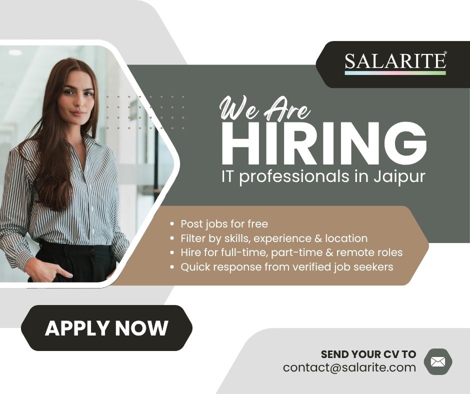Recruit IT Professionals in Jaipur – Hire Fast, Hire Right